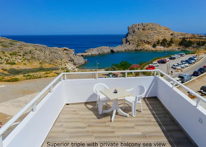 St. Paul's Bay View Apartament Líndos